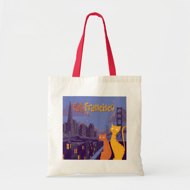Tote Bag Cat Francisco (Devant)