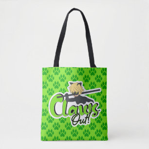 Tote Bag Cat Noir   Claws Out !