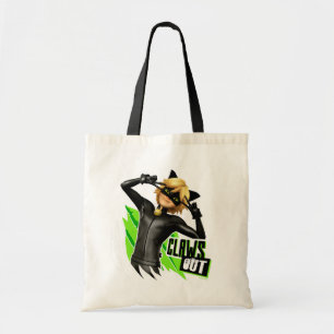 Tote Bag Cat Noir   Graphisme de découpe