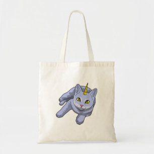 Tote Bag Cat Unicorn