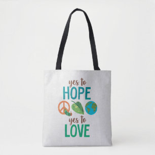 Tote Bag Caterpillar affamé  Oui à l'espoir