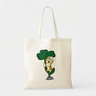 Tote Bag Caterpillar avec feuille