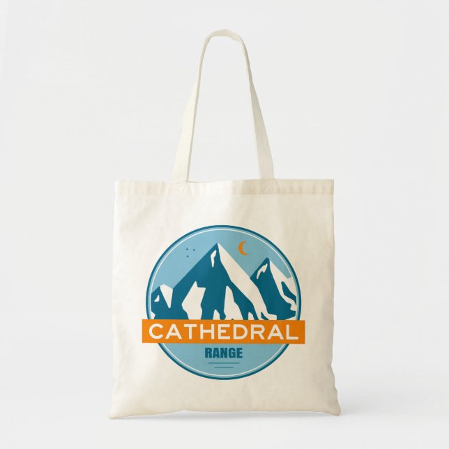 Tote Bag Cathedral Range California (Devant)