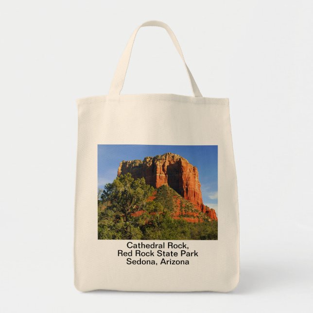 Tote Bag Cathedral Rock Red Rock State Park Sedona Arizona (Devant)