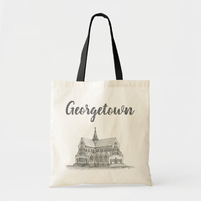 Tote Bag Cathédrale Saint-Georges de Georgetown, Guyana (Devant)