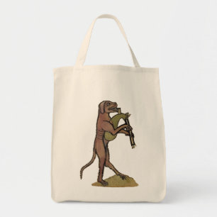 Tote Bag Catpipes / Dog playing cat bagpipes