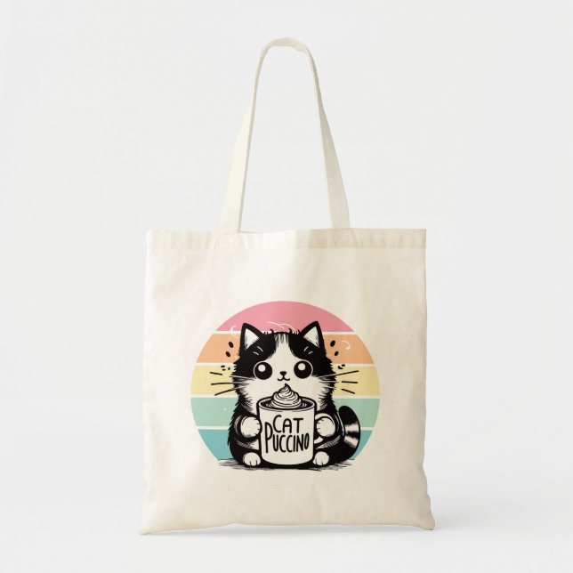 Tote Bag Catpuccino 3 (Devant)