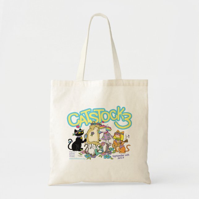 Tote Bag Catstock3 - Fourre-tout 2014 (Devant)