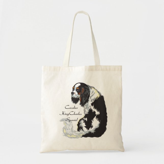 Tote Bag cavalier roi spaniel (Devant)