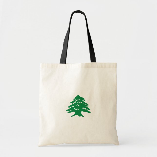 Tote Bag Cèdre, Liban (Devant)