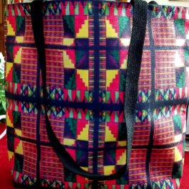 Tote Bag Célébration De Belles Couleurs Africaines