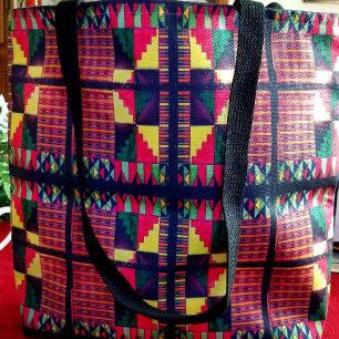 Tote Bag Célébration De Belles Couleurs Africaines