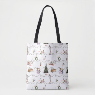 Tote Bag Célébration de la guirlande de Noël de Whoville