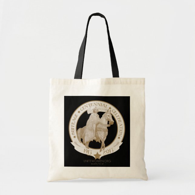 Tote Bag Célébration du centenaire Fourre-tout de suffrage (Devant)