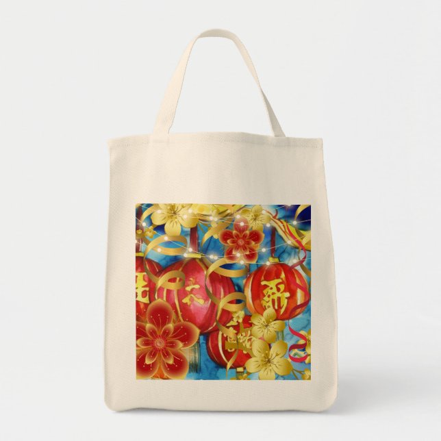 Tote Bag Célébrations chinoises (Devant)