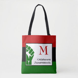 Tote Bag CÉLÉBRER LE MONOGRAMME Personnalisable DE JUNETH