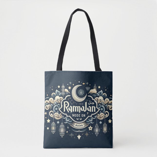Tote Bag Célébrer le Ramadan avec le mode RamadanOn (Devant)