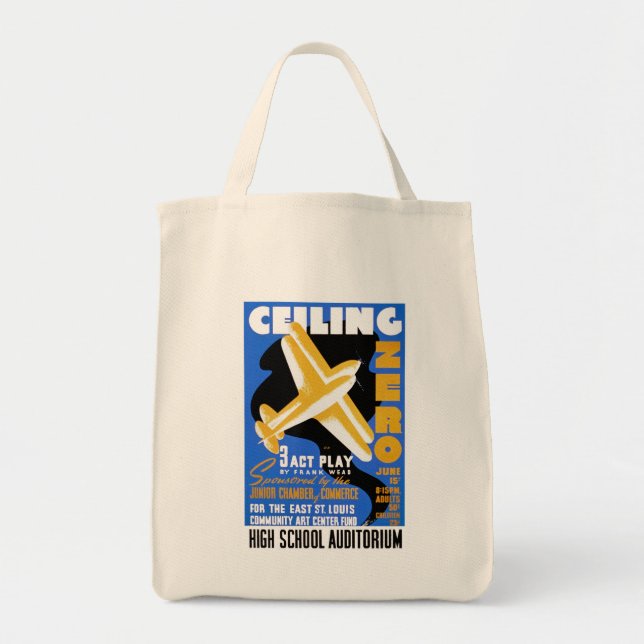 Tote Bag Célébrer zéro (Devant)
