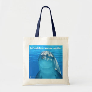 Tote Bag Célébrez le dauphin Fourre-tout de nature
