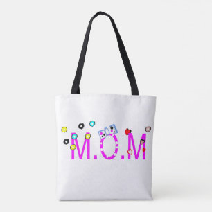 Tote Bag Célébrez M.O.M !  Doux et joli.