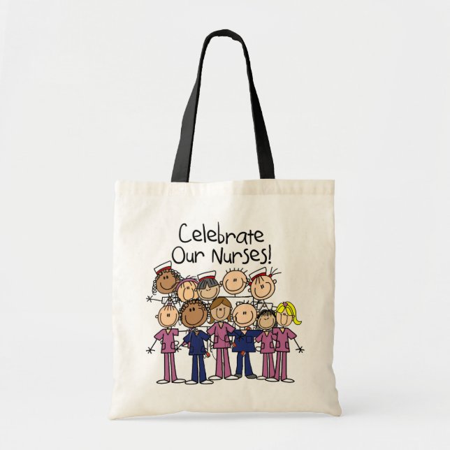 Tote Bag Célébrez nos infirmières (Devant)