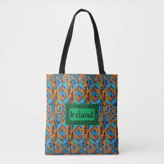 Tote Bag Céltic Knot Animaux Lindisfarne Motif