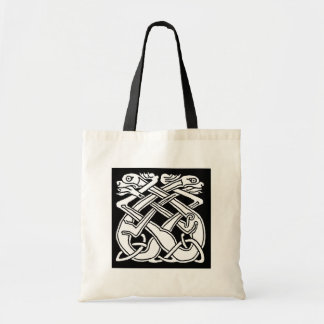 Tote Bag Celtic square pattern
