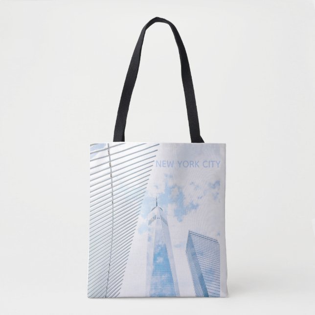 Tote Bag Centre de commerce mondial de New York (Devant)