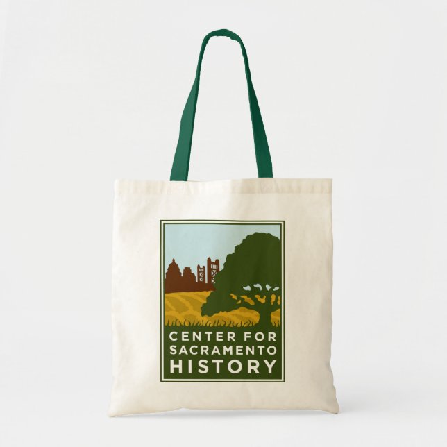 Tote Bag Centre pour l'histoire Fourre-tout de Sacramento (Devant)
