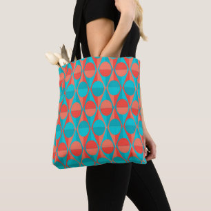 Tote Bag Cercles et Triangles Art Déco