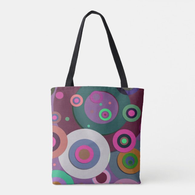 Tote Bag Cercles intérieurs #12 (Dos)