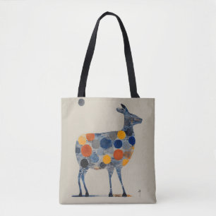 Tote Bag Cerf aux cercles colorés