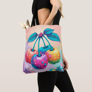 Tote Bag Cerises colorées