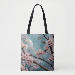 Tote Bag Cerisiers Enchantés