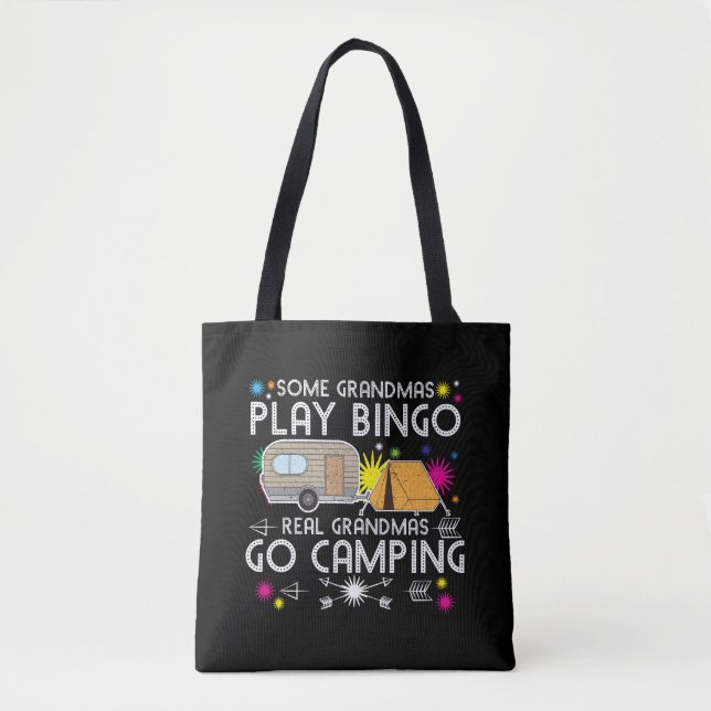 Tote Bag Certains Grand-Mères Jouer Bingo Véritables Grand- (Devant)