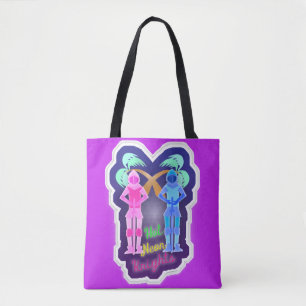 Tote Bag Ces Chevaliers De Neon Chaud
