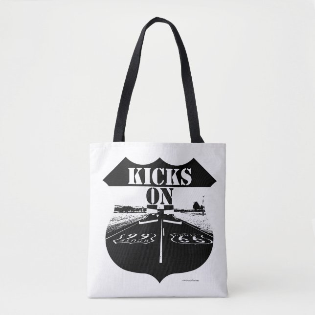 Tote Bag Ces coups de pied sur 66 (Devant)