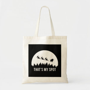 Tote Bag C'est amusant, c'est My Spot Xmas Session Père Noë