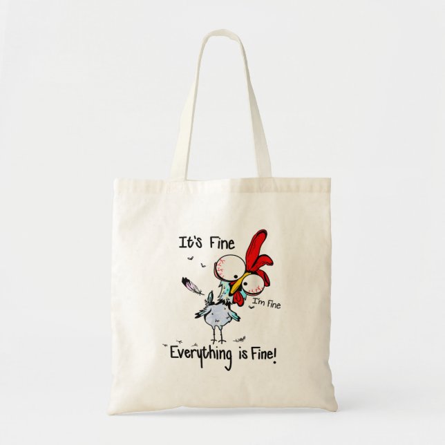 Tote Bag C'est bon, je vais bien Tout va bien... (Devant)