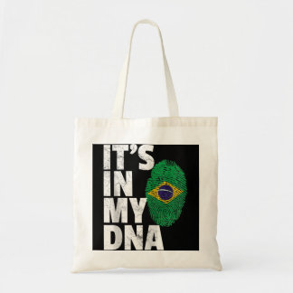 Tote Bag C'EST DANS MON ADN Brésil Drapeau Brésilien Hommes