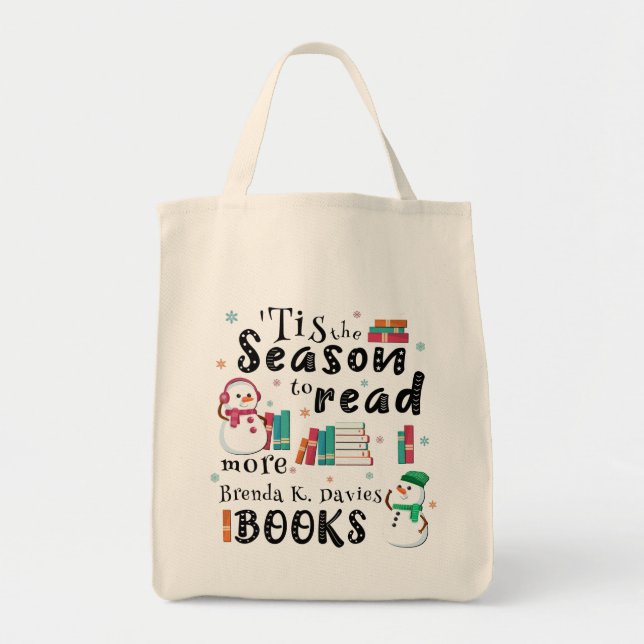 Tote Bag 'C'est la saison pour en savoir plus Brenda K Davi (Devant)