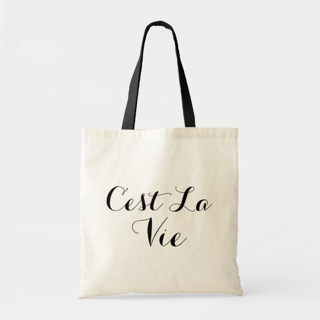 Tote Bag C'est la Vie (Devant)