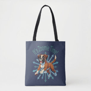 Tote Bag C'est le moment Zoomie Boxeur