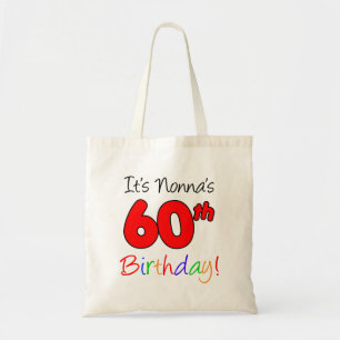 Tote Bag C'est le soixantième amusement de l'anniversaire
