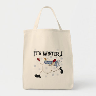 Tote Bag C'est les tee-shirts et cadeaux de Winter Snowman
