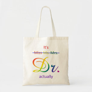 Tote Bag C'est Mlle Mme Mme Dr. Dr. En fait Dr.