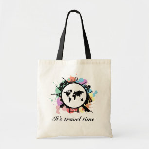 Tote Bag C'est temps de déplacement