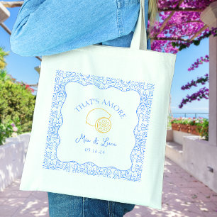 Tote Bag C'est un Mariage de la côte amalfitaine plus perso