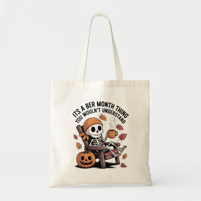 Tote Bag C'est un mois plus difficile que vous ne comprendr (Devant)