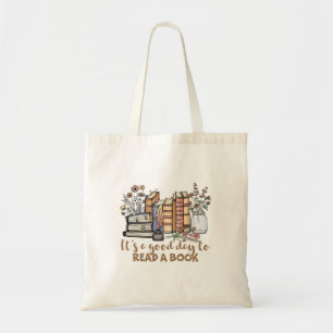 Tote Bag C'est une bonne journée pour lire un livre